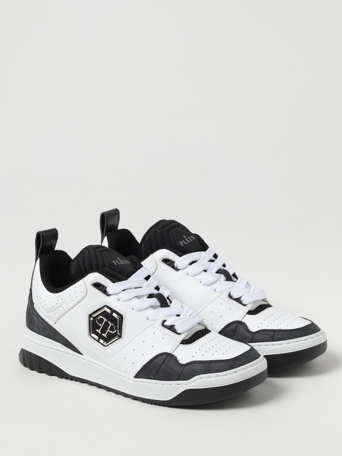 PHILIPP PLEIN SNEAKERS: Shoes men Philipp Plein, White - Img 2