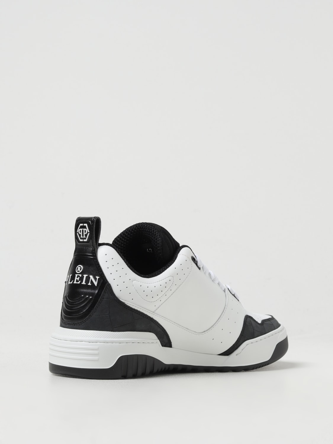 PHILIPP PLEIN SNEAKERS: Shoes men Philipp Plein, White - Img 3