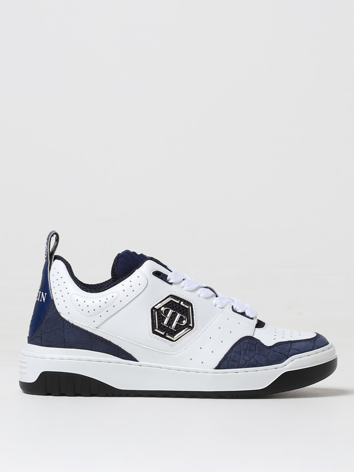 PHILIPP PLEIN SNEAKERS: Shoes men Philipp Plein, White 1 - Img 1