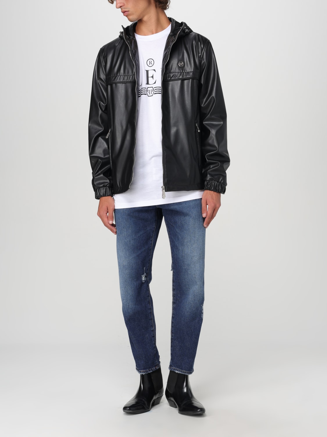 PHILIPP PLEIN JEANS: Jeans herren Philipp Plein, Denim - Img 2