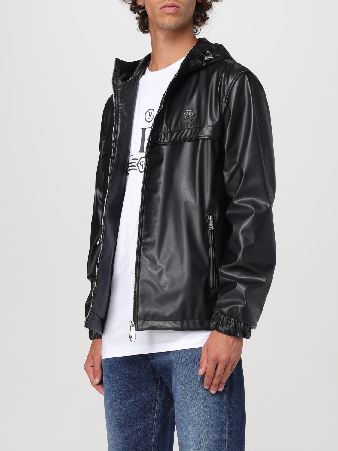 PHILIPP PLEIN JACKET: Jacket men Philipp Plein, Black - Img 4