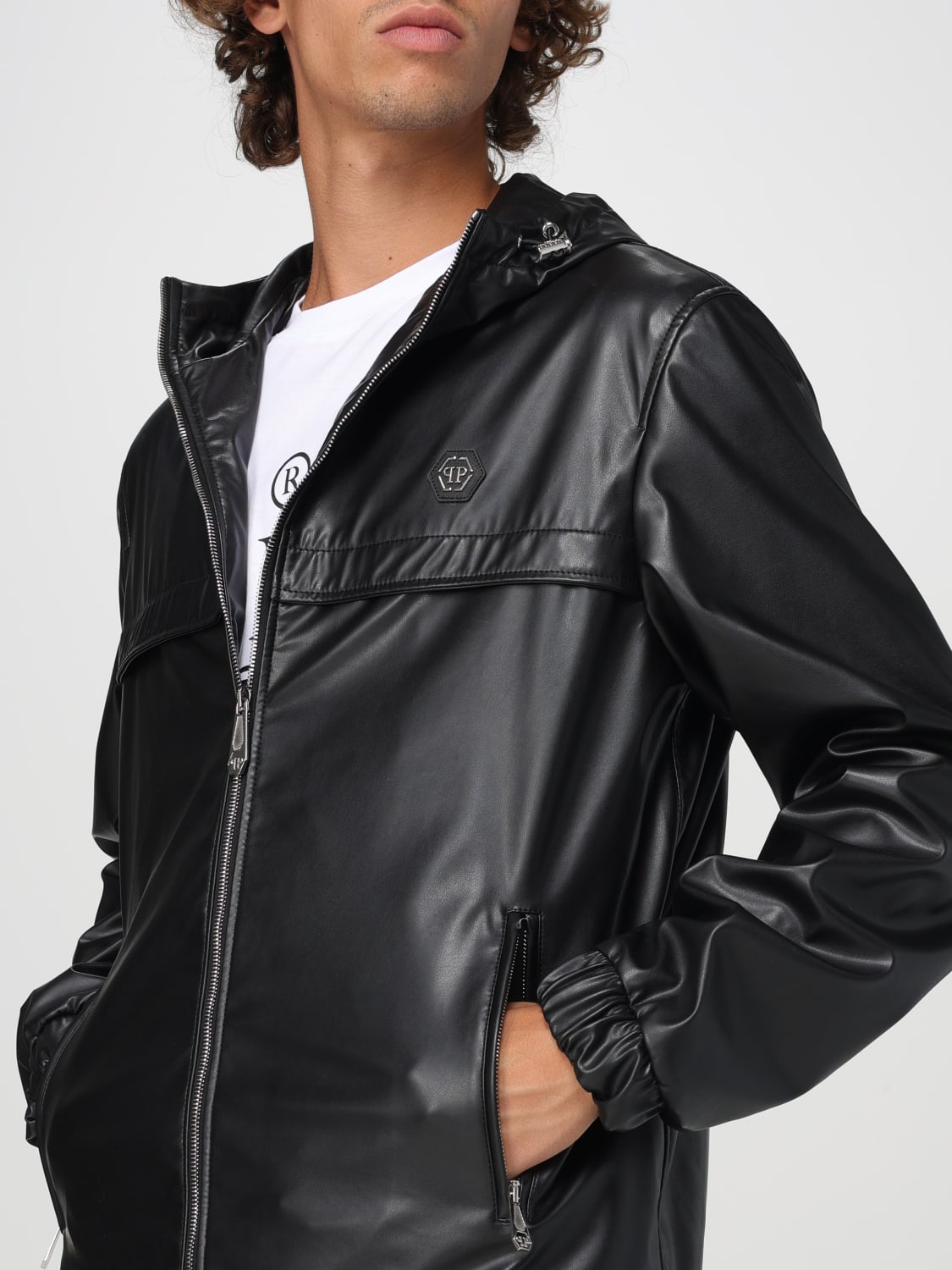 PHILIPP PLEIN JACKET: Jacket men Philipp Plein, Black - Img 5