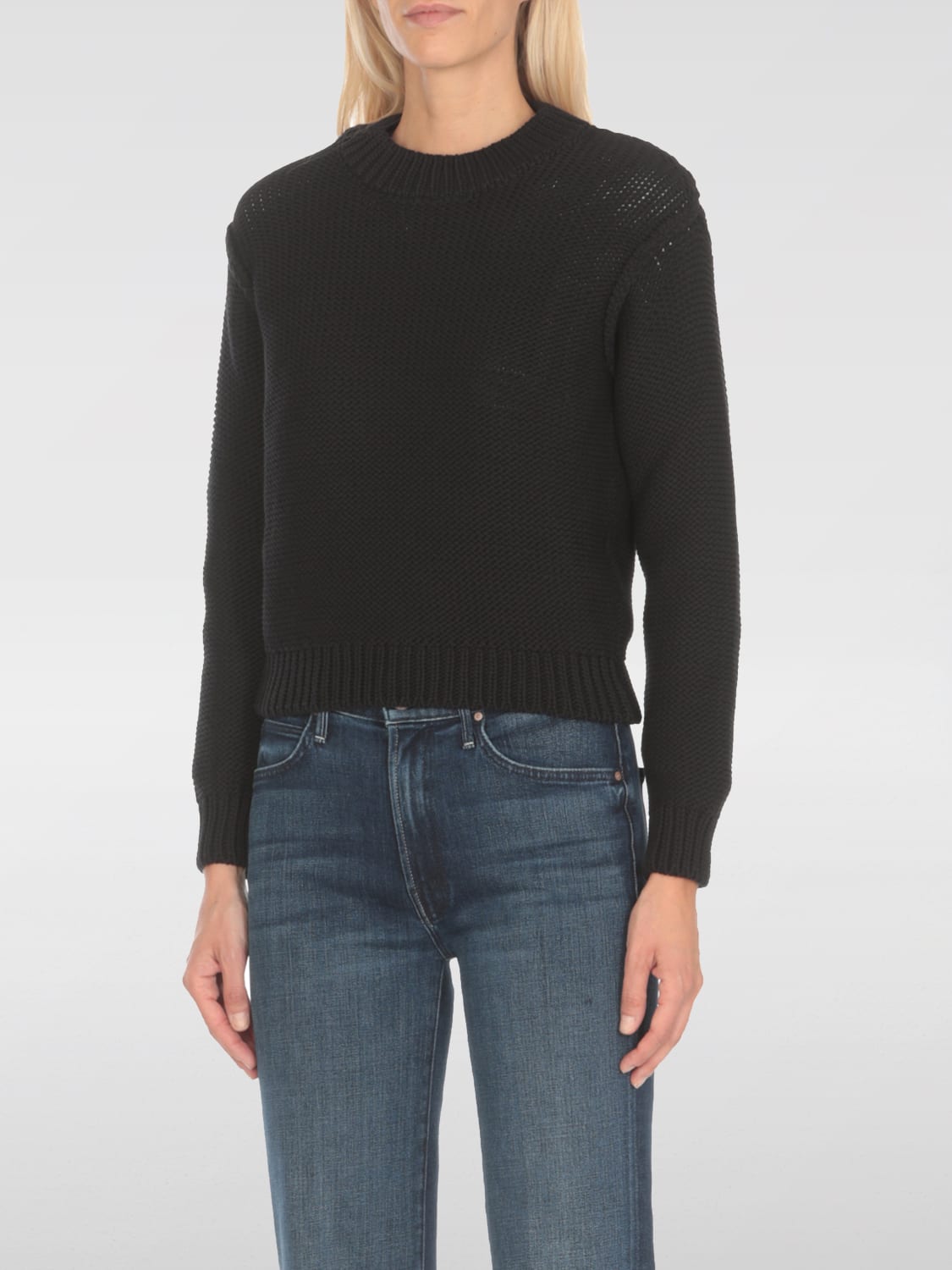 A.P.C. SWEATER: Sweater woman A.P.C., Black - Img 1