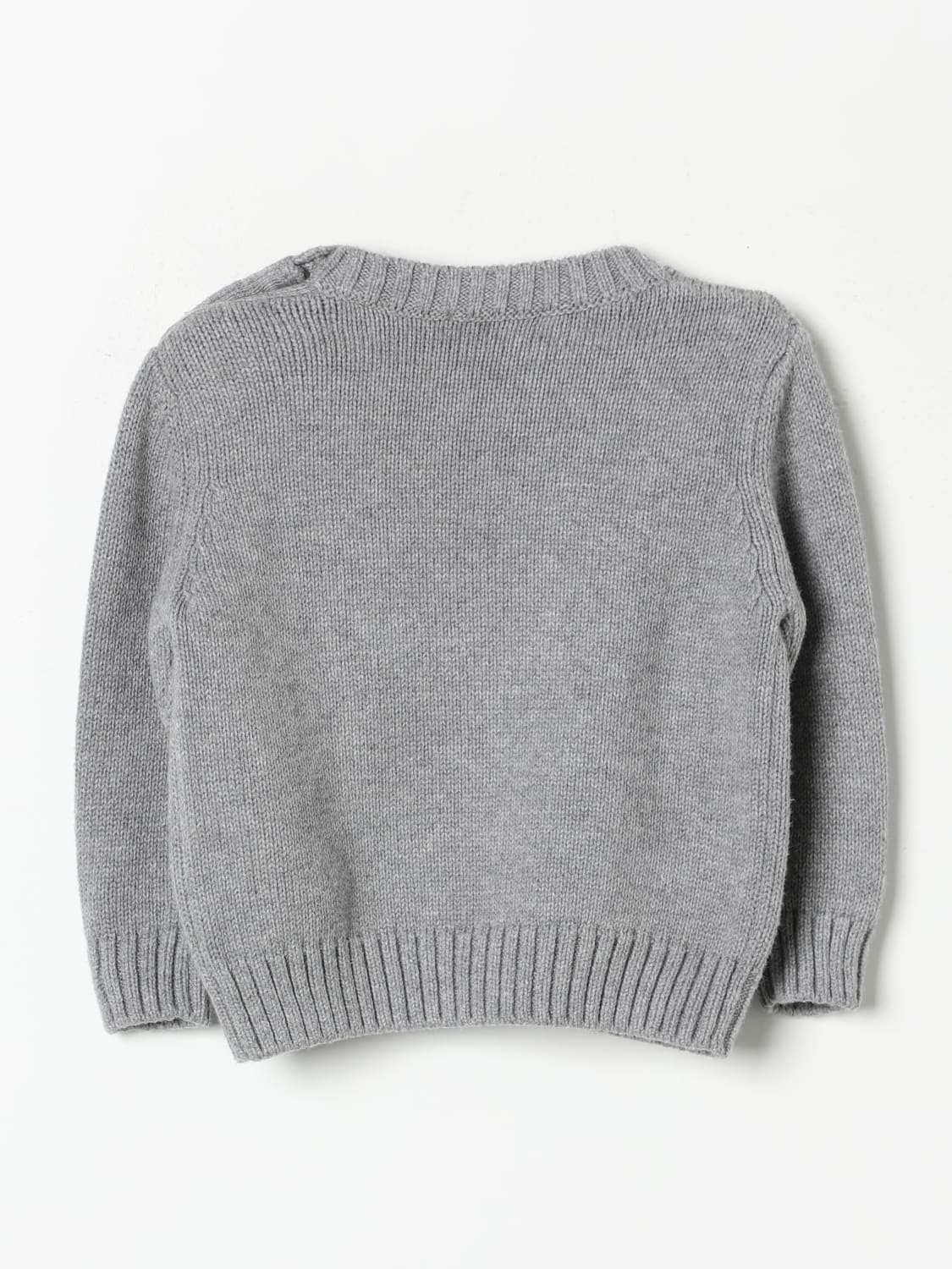 IL GUFO SWEATER: Sweater kids Il Gufo, Grey - Img 2