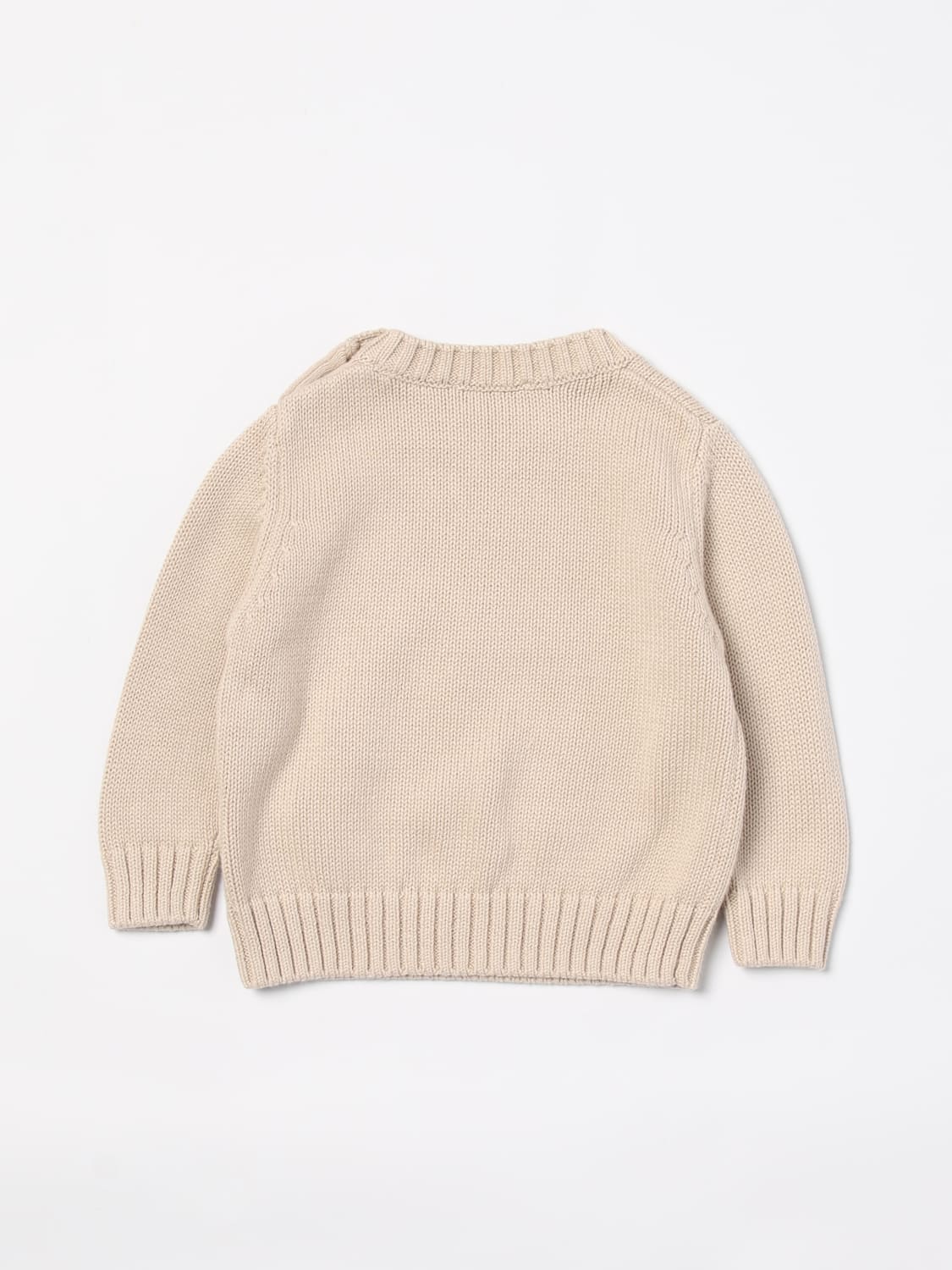 IL GUFO SWEATER: Sweater kids Il Gufo, Natural - Img 2