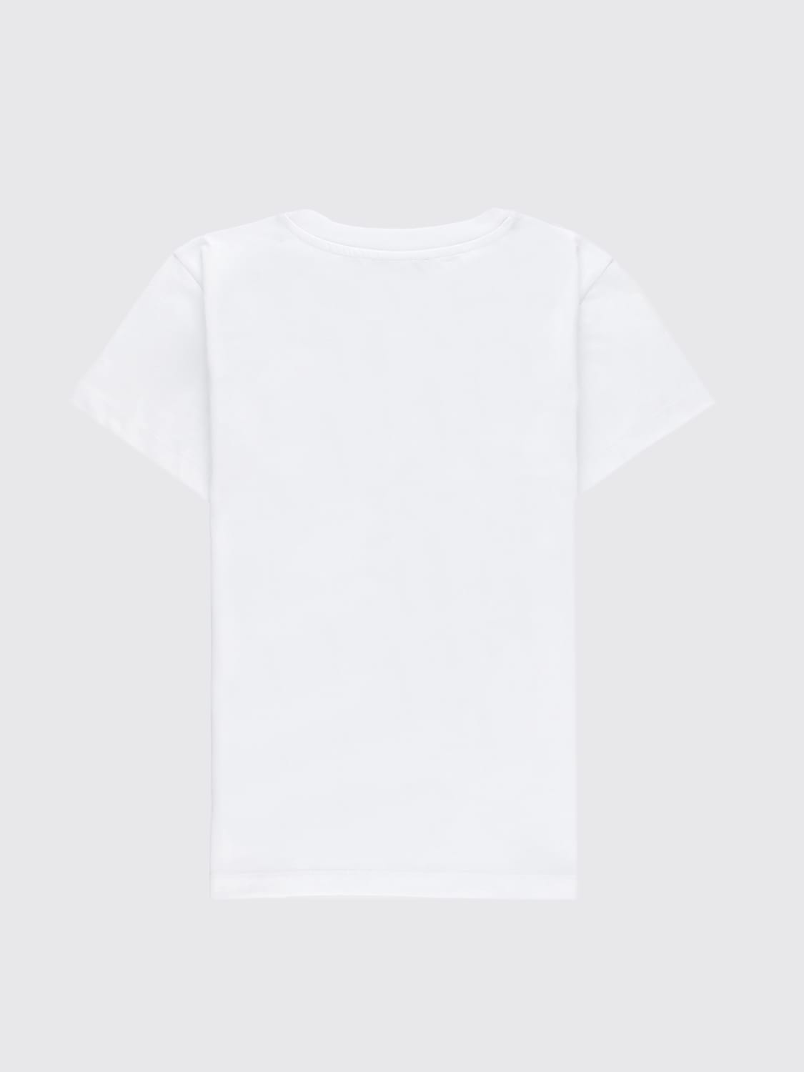 BALMAIN T-SHIRT: T-shirt a 4 bottoni Balmain, Bianco - Img 2