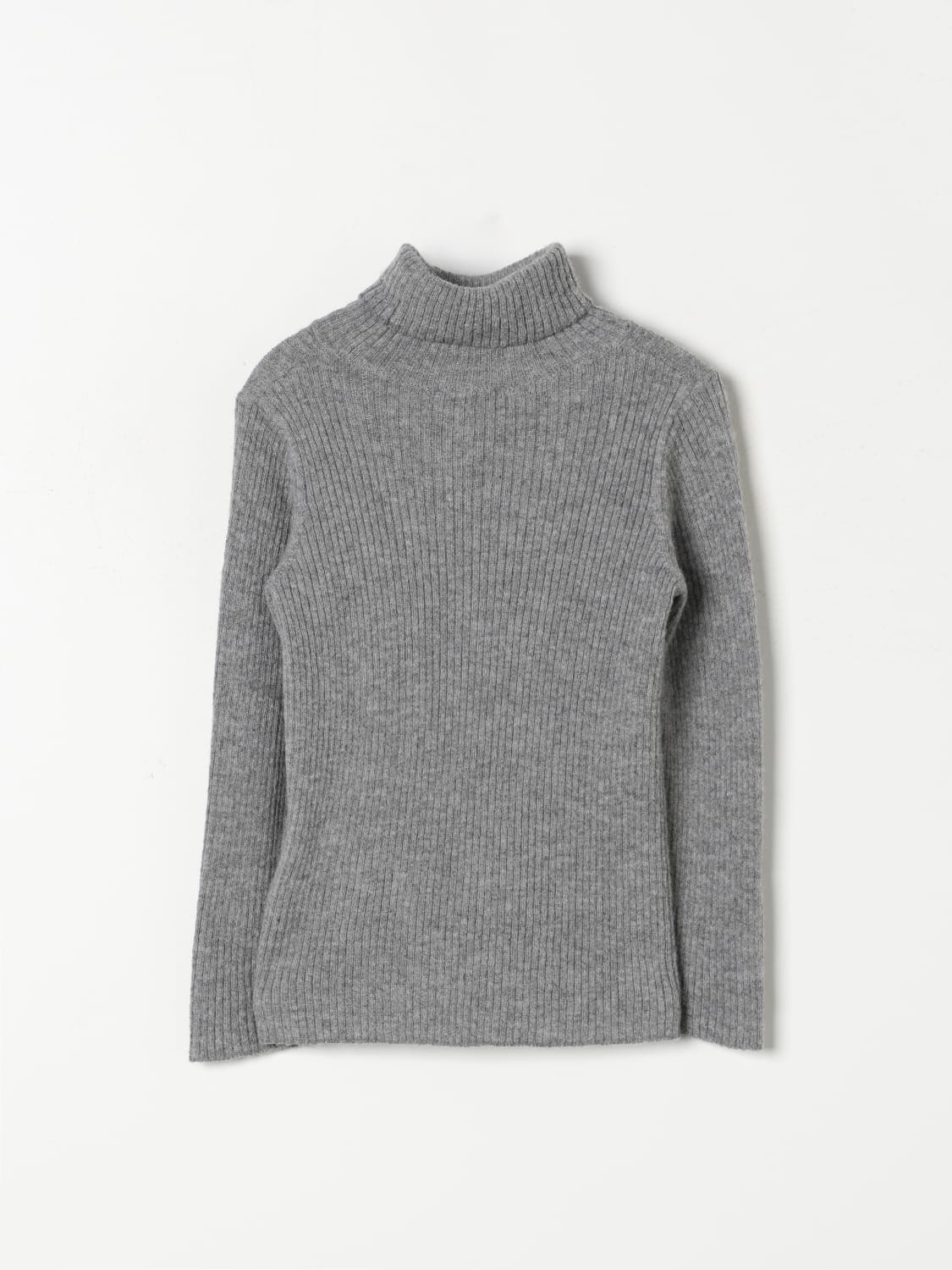 IL GUFO SWEATER: Sweater kids Il Gufo, Steel - Img 2