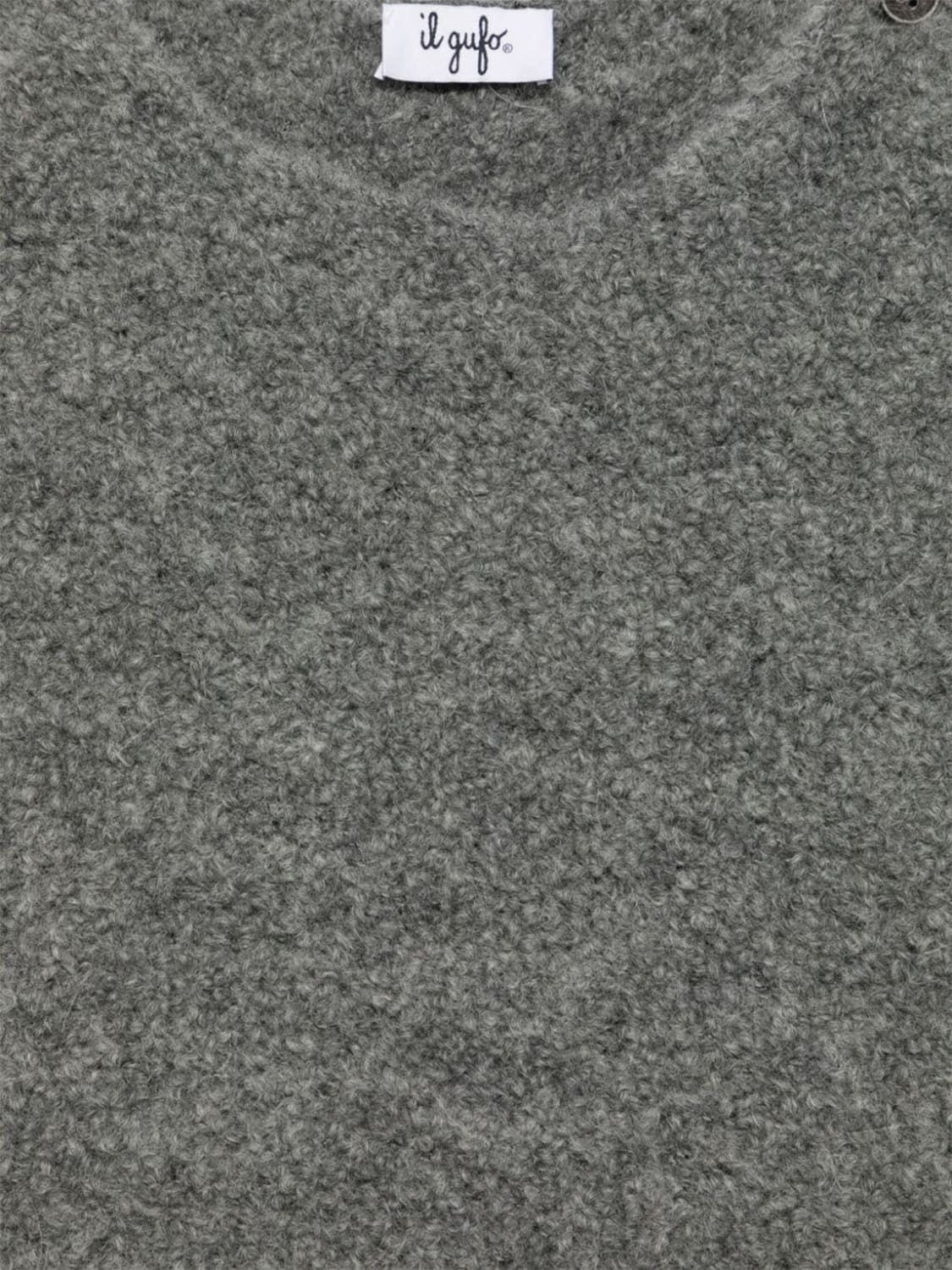 IL GUFO GILET: Gilet fille enfant Il Gufo, Gris - Img 3