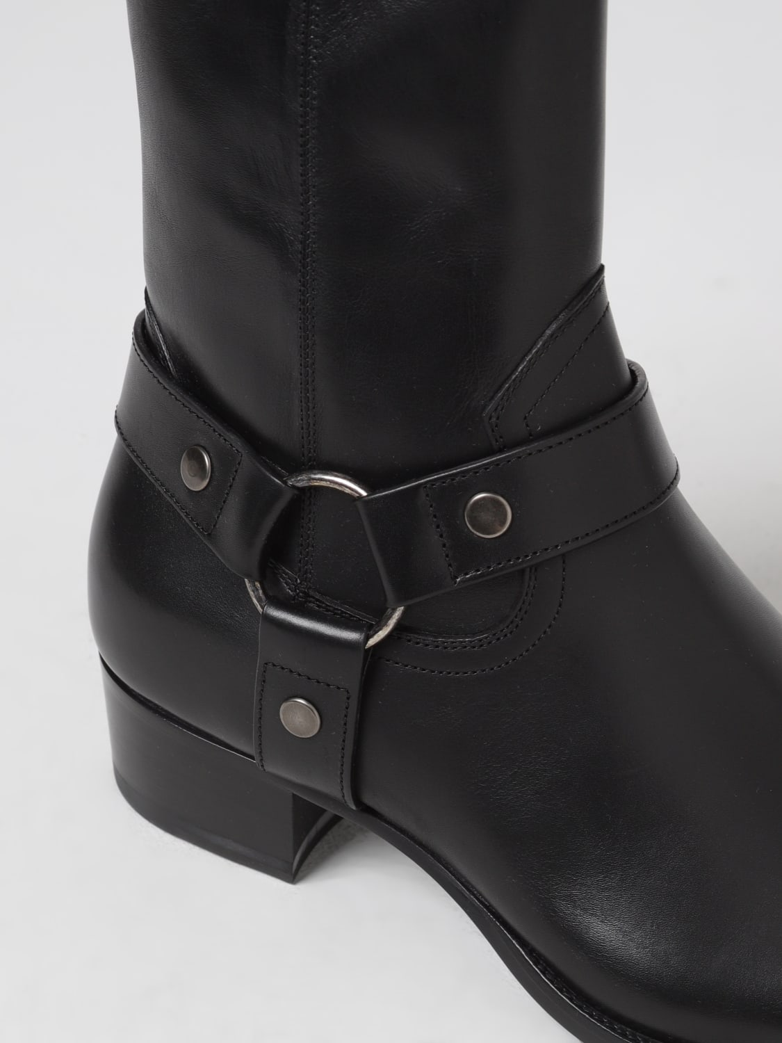 SAINT LAURENT BOOTS: Shoes men Saint Laurent, Black - Img 4