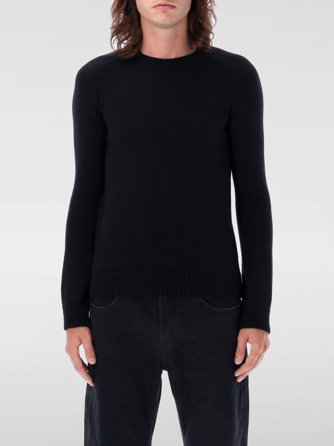 SAINT LAURENT SWEATER: Sweater men Saint Laurent, Black - Img 1