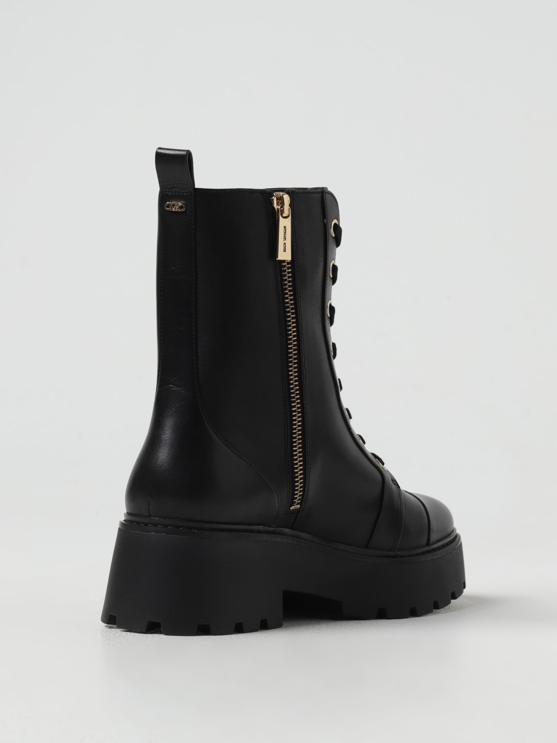 ブーツその他 Michael Kors BOOTS (40T4BKFE6L BLACK) Blake Leather Combat Boot | Michael Kors [US]