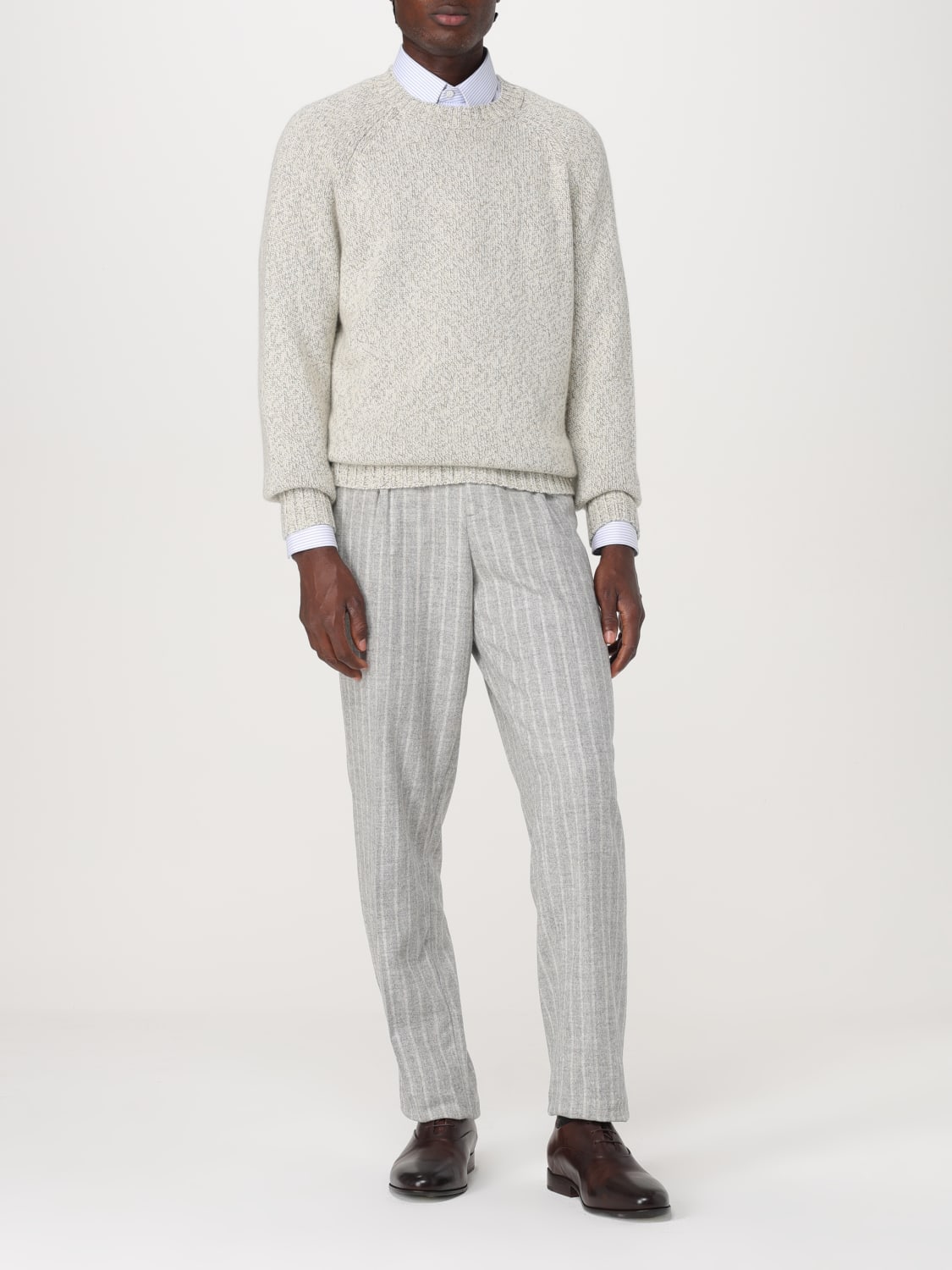 BRUNELLO CUCINELLI SWEATER: Sweater men Brunello Cucinelli, Green - Img 2