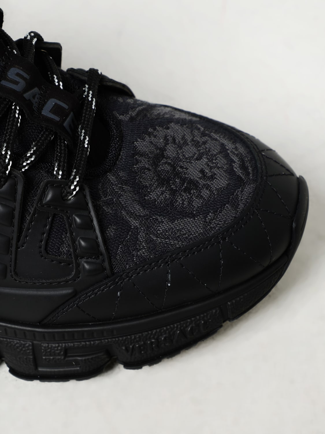 VERSACE: Sneakers men - Black | Versace sneakers
