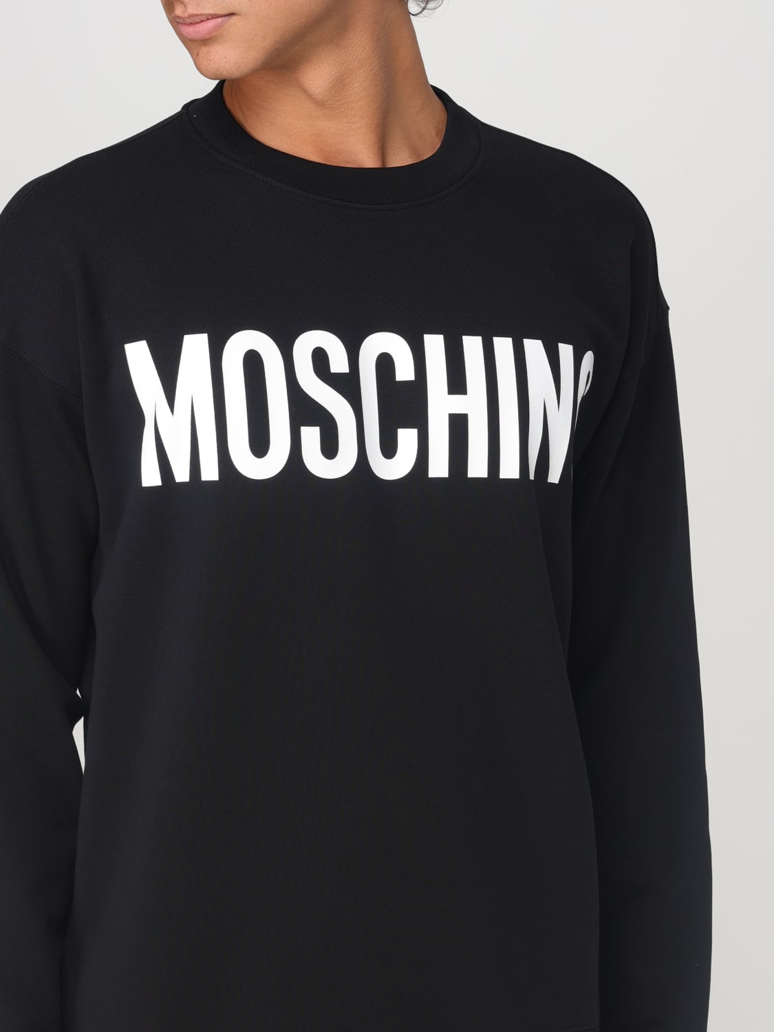 MOSCHINO COUTURE SWEATSHIRT: Pullover herren Moschino Couture, Schwarz - Img 5