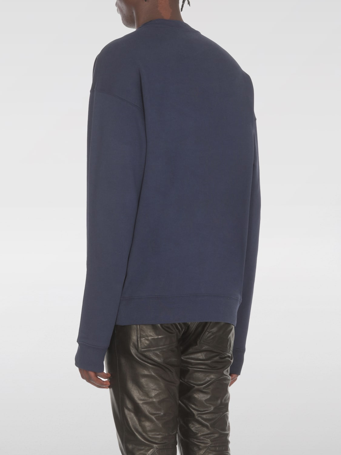 MOSCHINO COUTURE SWEATSHIRT: Sweater men Moschino Couture, Blue - Img 3