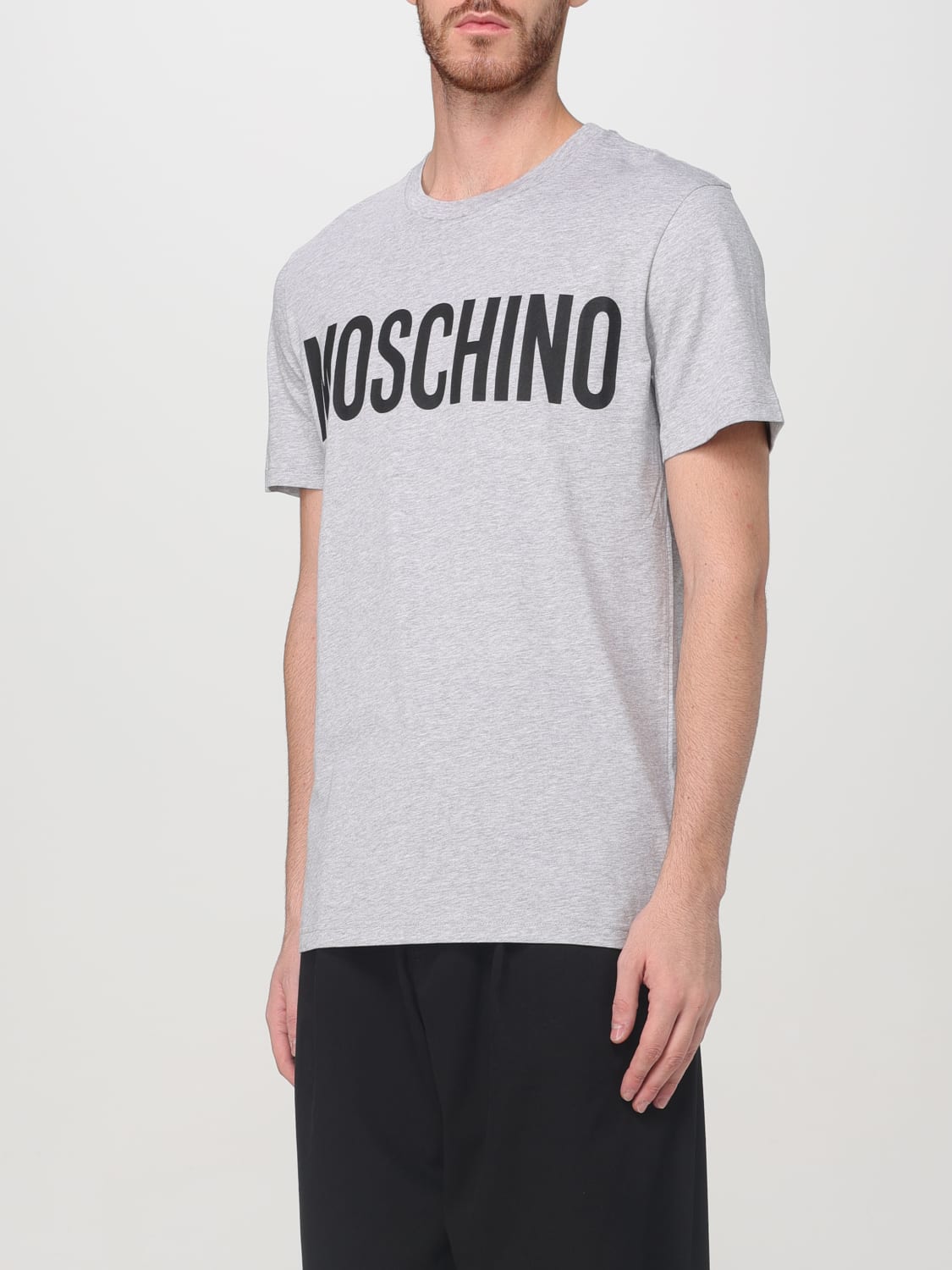 MOSCHINO COUTURE T-SHIRT: T-shirt men Moschino Couture, Grey - Img 4