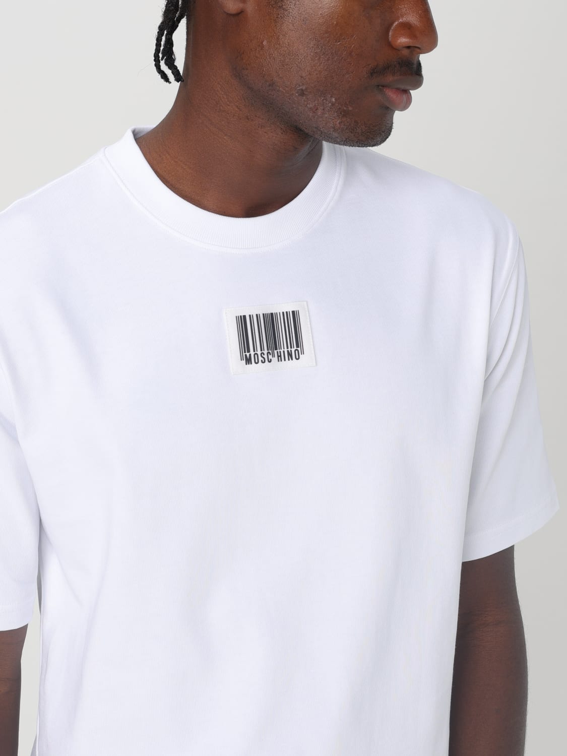 MOSCHINO COUTURE T-SHIRT: T-shirt men Moschino Couture, White - Img 4