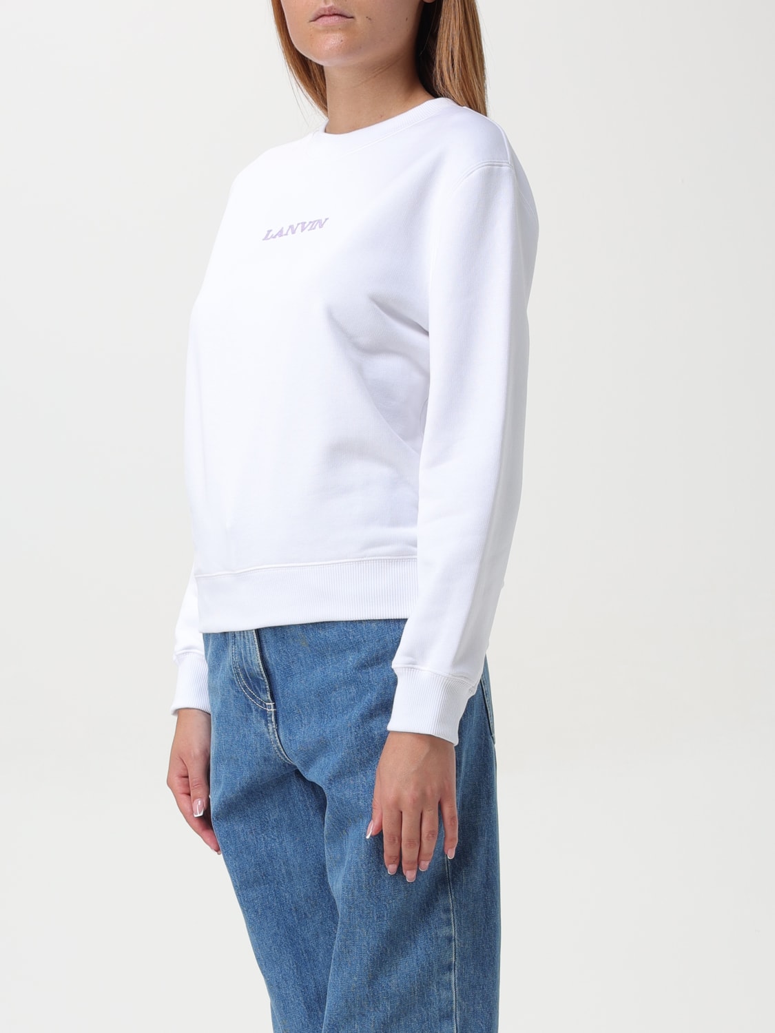 LANVIN SWEATSHIRT: Sweatshirt woman Lanvin, White - Img 3