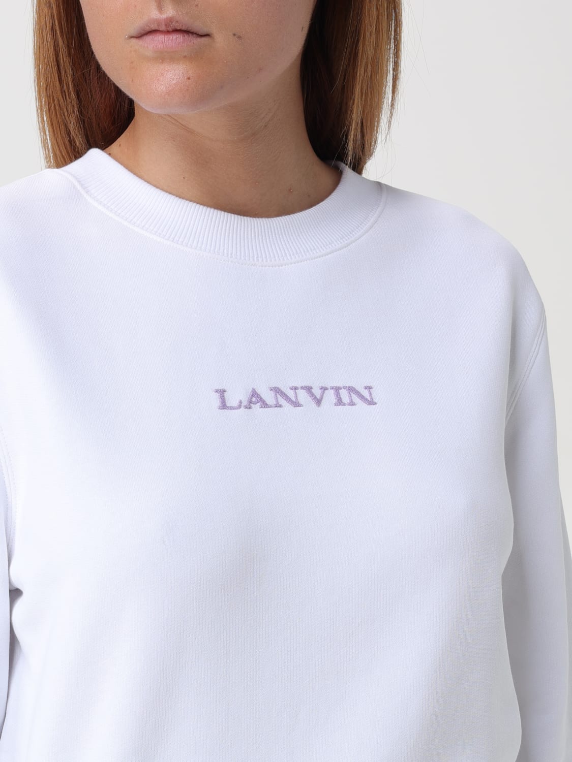 LANVIN SWEATSHIRT: Sweatshirt woman Lanvin, White - Img 4