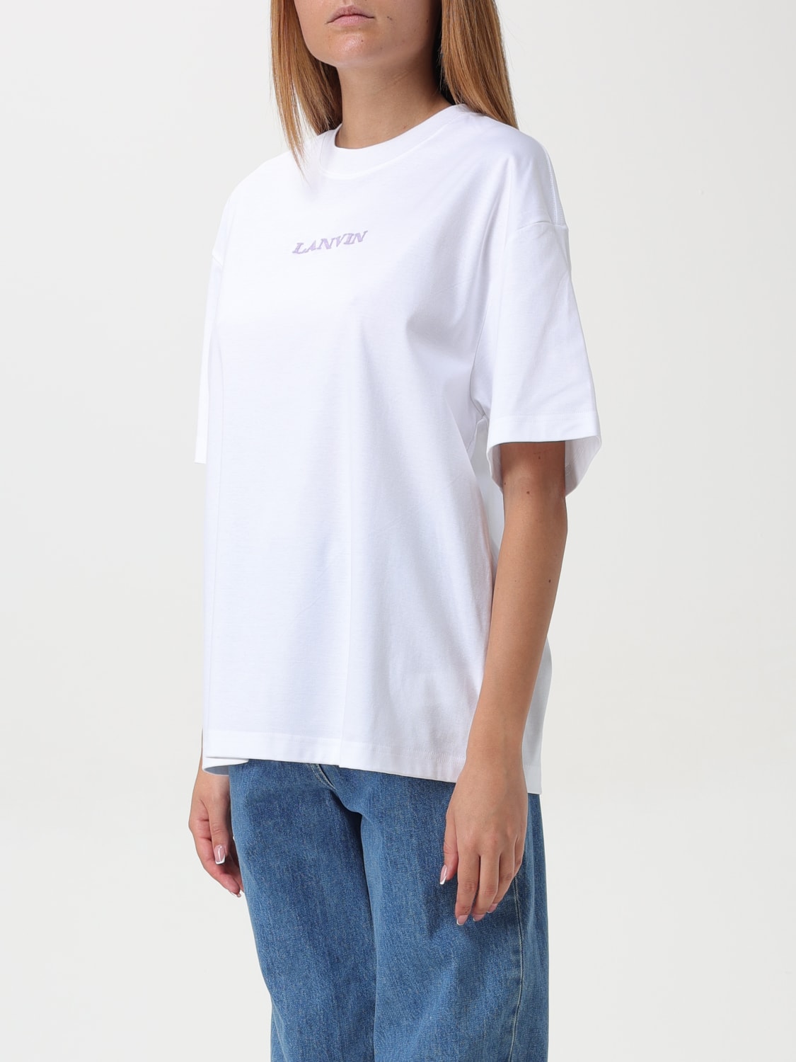 LANVIN T-SHIRT: T-shirt woman Lanvin, White - Img 3