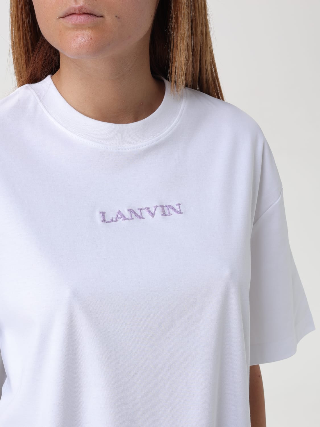 LANVIN T-SHIRT: T-shirt woman Lanvin, White - Img 4