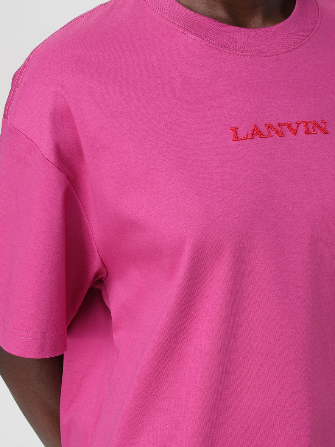 LANVIN T-SHIRT: T-shirt woman Lanvin, Fuchsia - Img 4