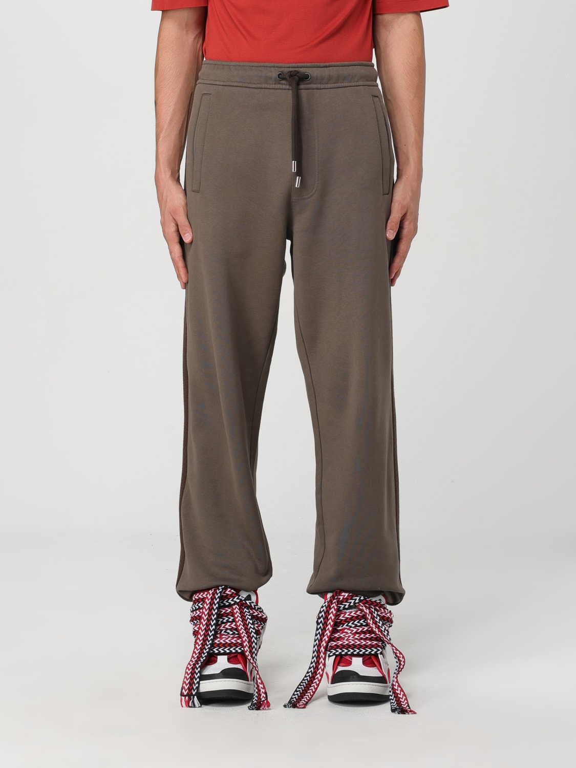 LANVIN PANTS: Pants men Lanvin, Beige - Img 1