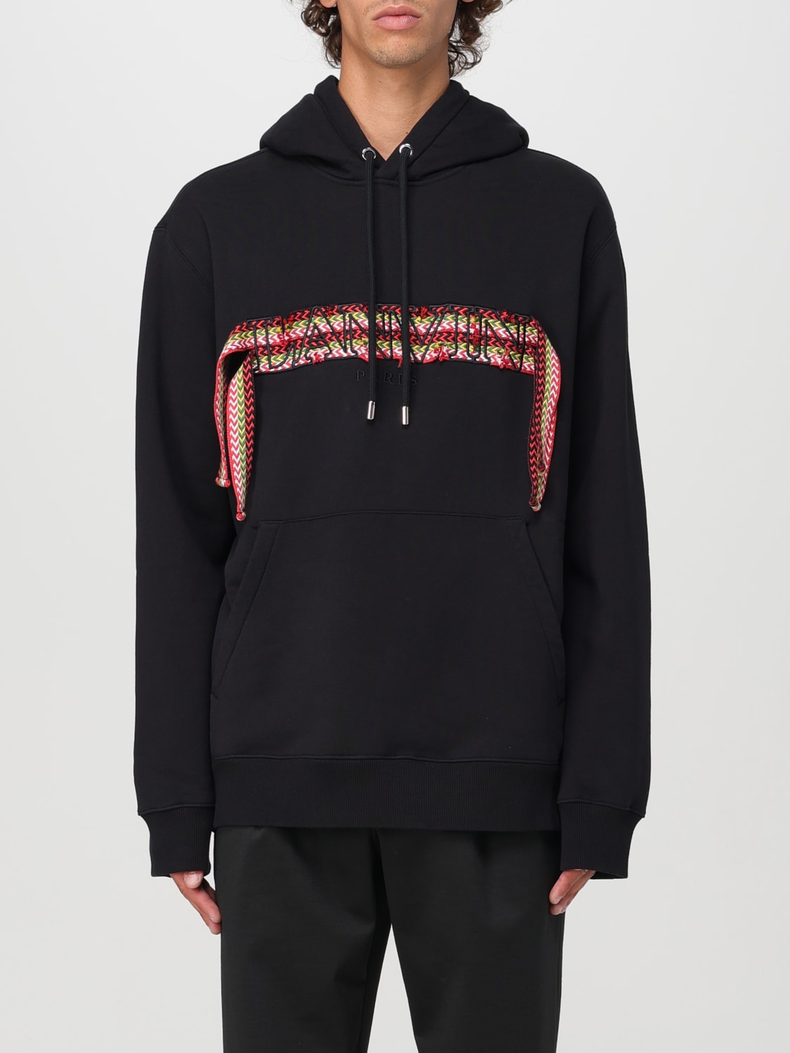 LANVIN SWEATSHIRT: Sweatshirt men Lanvin, Black - Img 1