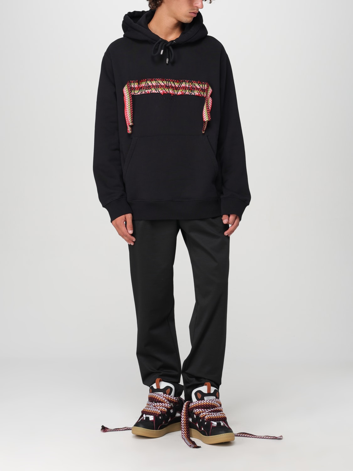 LANVIN SWEATSHIRT: Sweatshirt men Lanvin, Black - Img 2