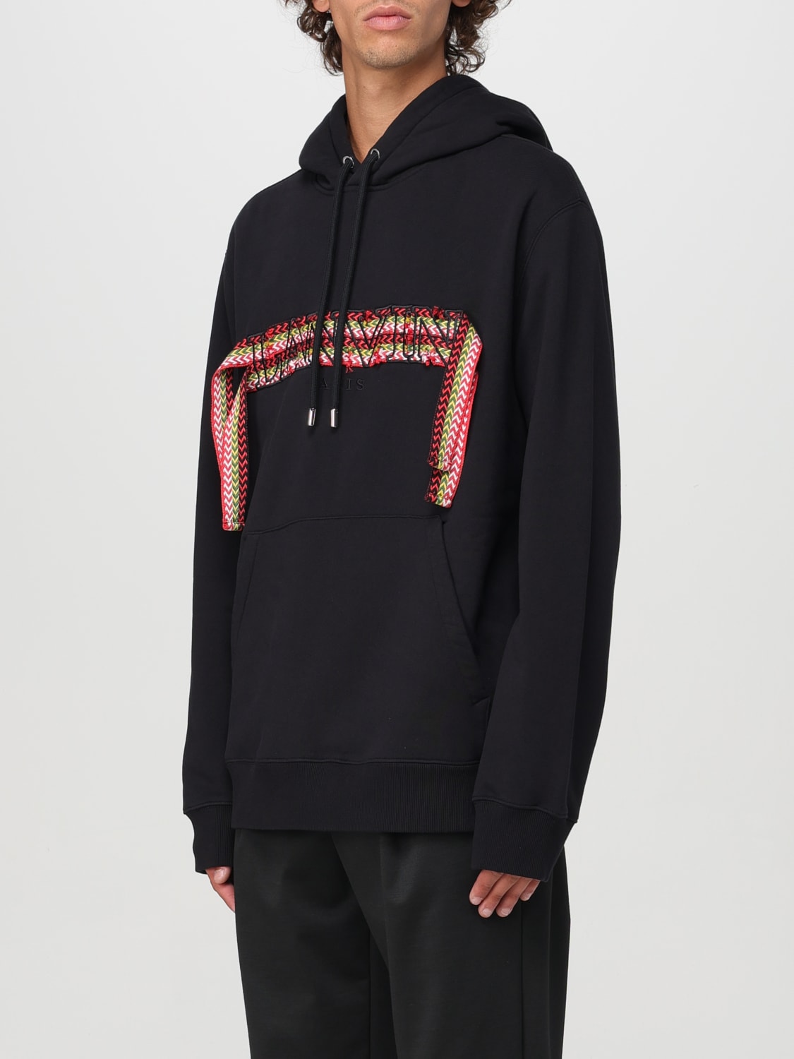 LANVIN SWEATSHIRT: Sweatshirt men Lanvin, Black - Img 4