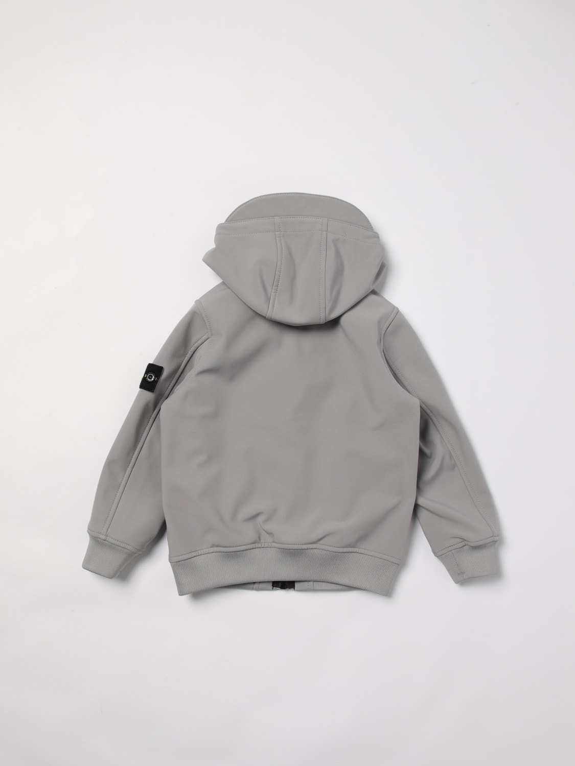 STONE ISLAND JUNIOR VESTE: Pull enfant Stone Island Junior, Gris - Img 2