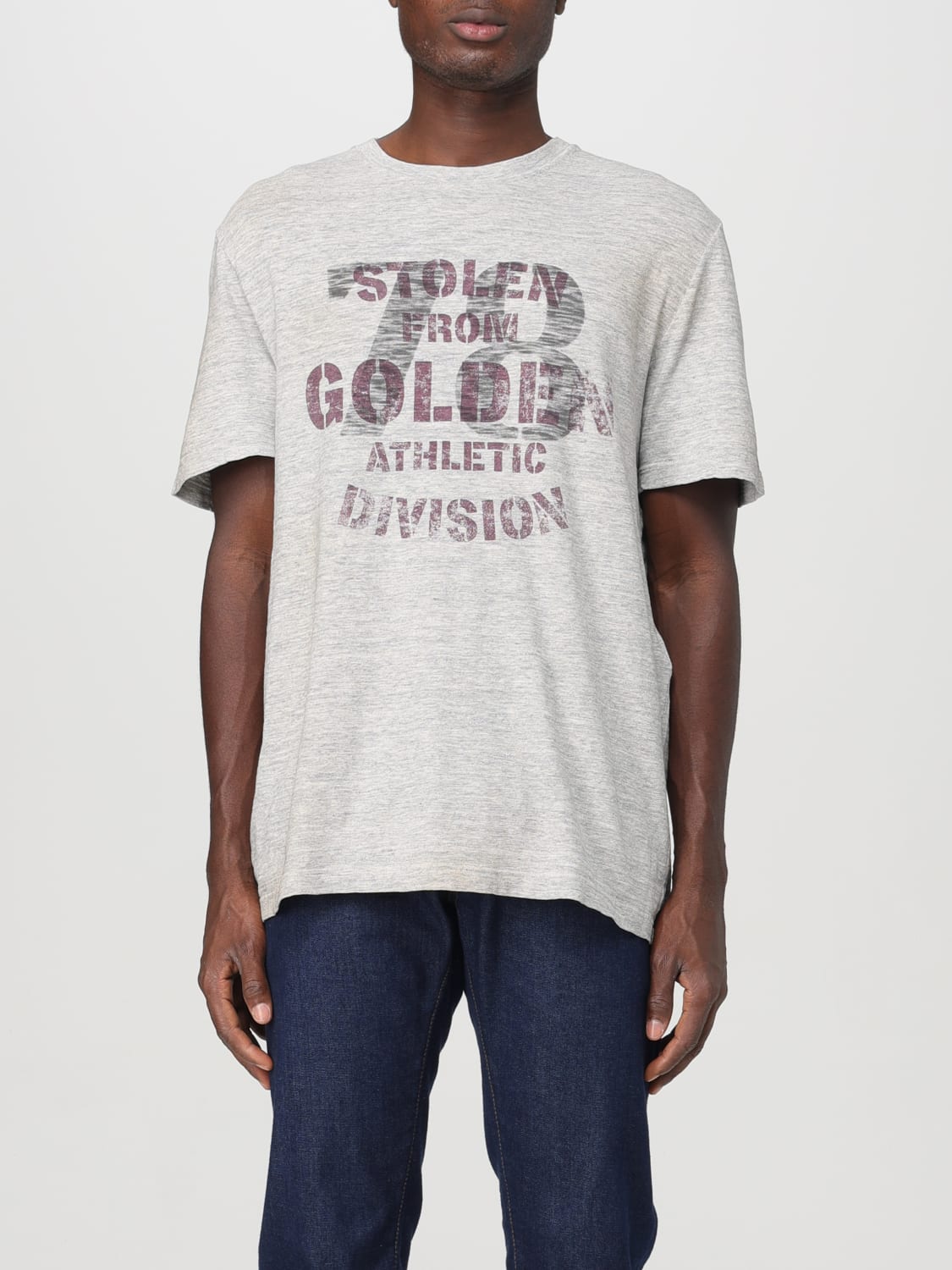 Giglio T-shirt con logo Golden Goose