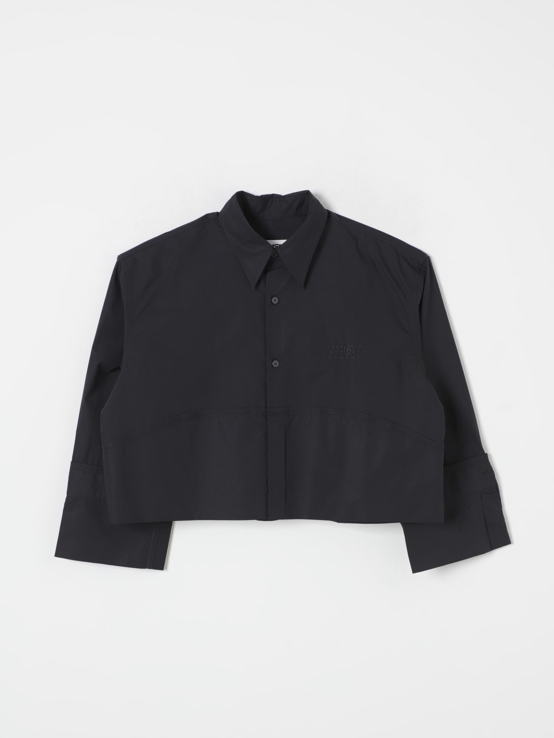 MM6 MAISON MARGIELA SHIRT: Shirt kids Mm6 Maison Margiela, Black - Img 1