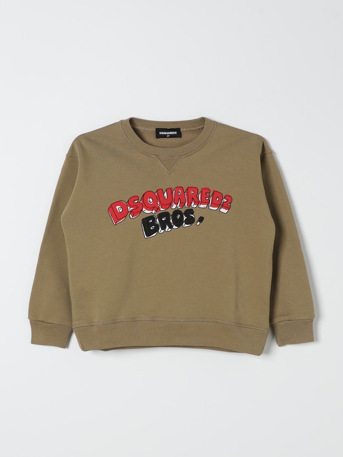 DSQUARED2 SWEATER: Sweater kids Dsquared2, Green - Img 1