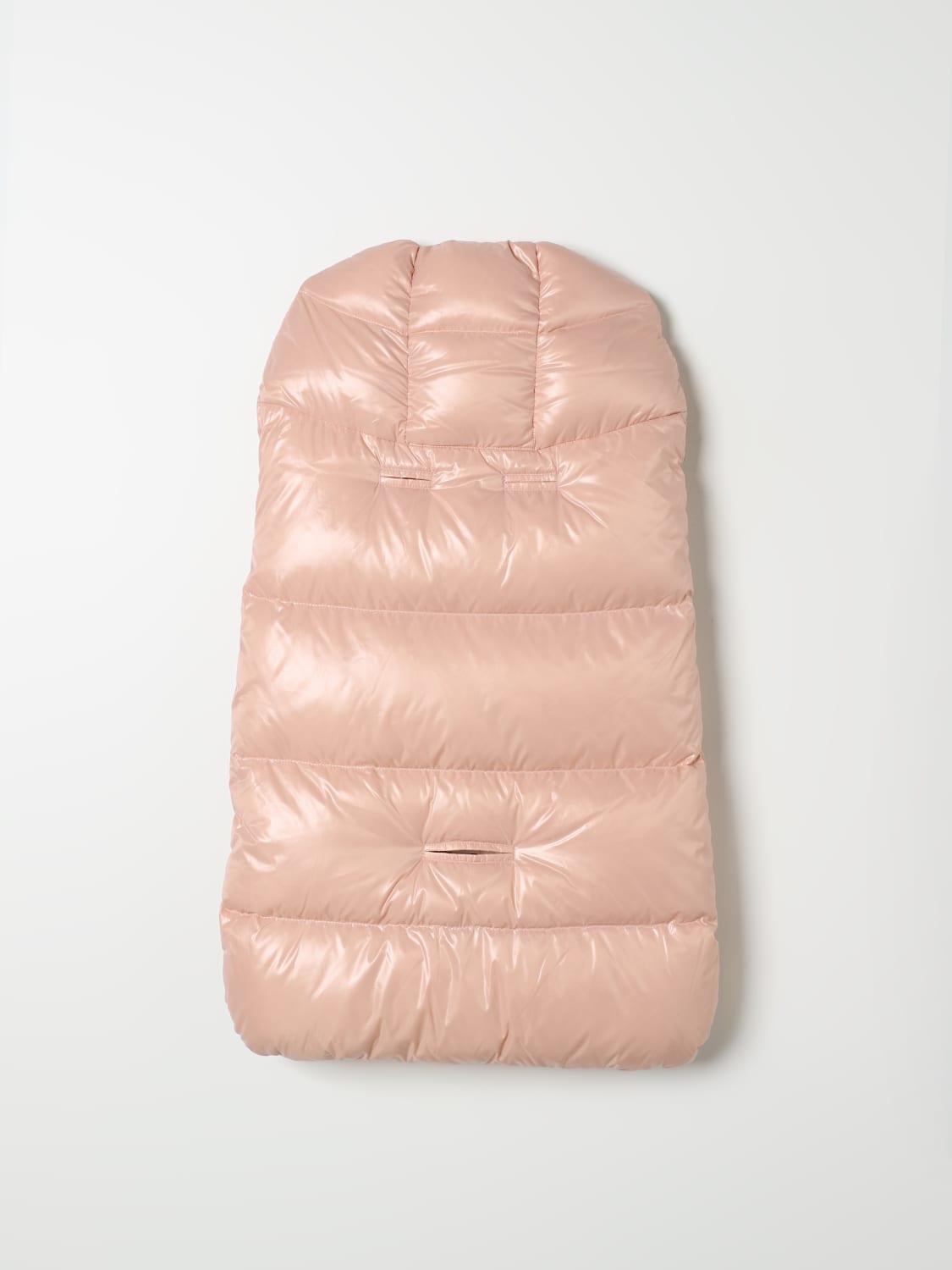 MONCLER GIACCA: Sacca nanna in nylon Moncler, Rosa - Img 2