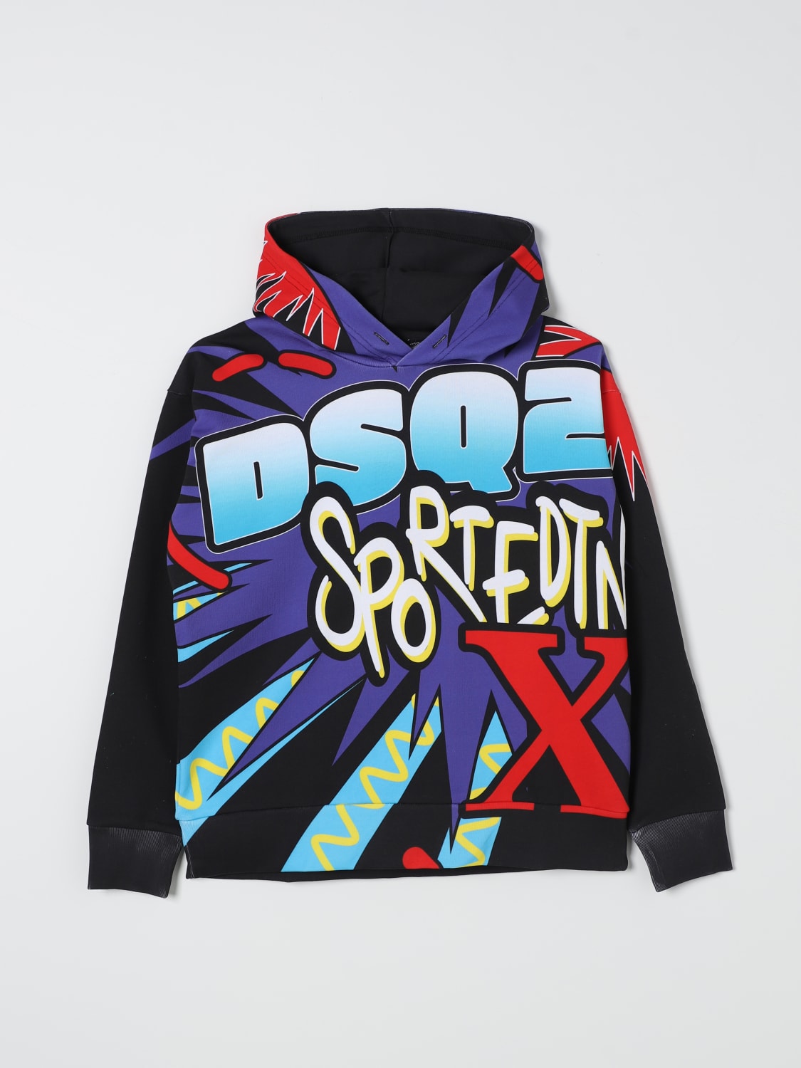 DSQUARED2 SWEATER: Sweater kids Dsquared2, Multicolor - Img 1