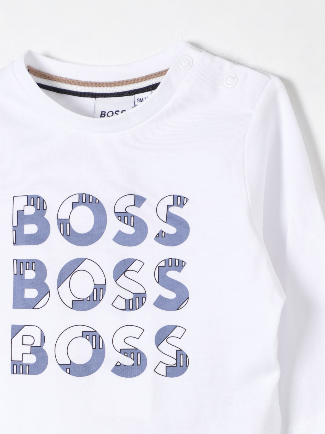 BOSS T-SHIRT: T-shirt kids Boss, White - Img 3