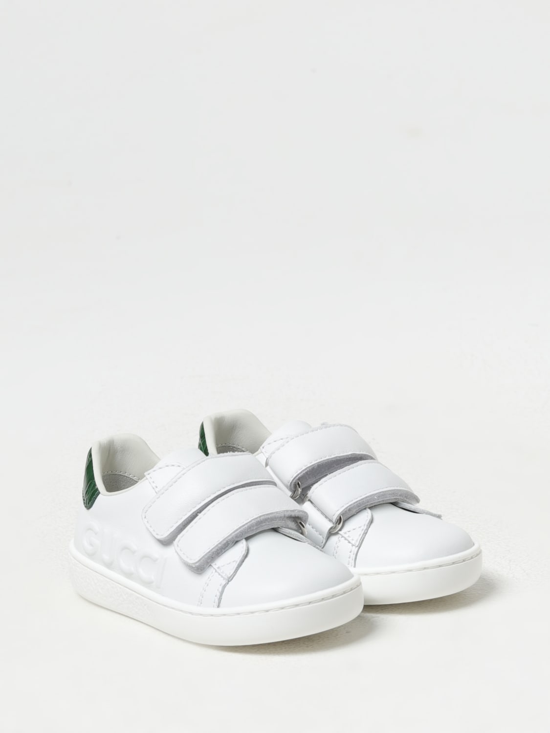 GUCCI SNEAKERS: Sneakers kinder Gucci, Weiß - Img 2