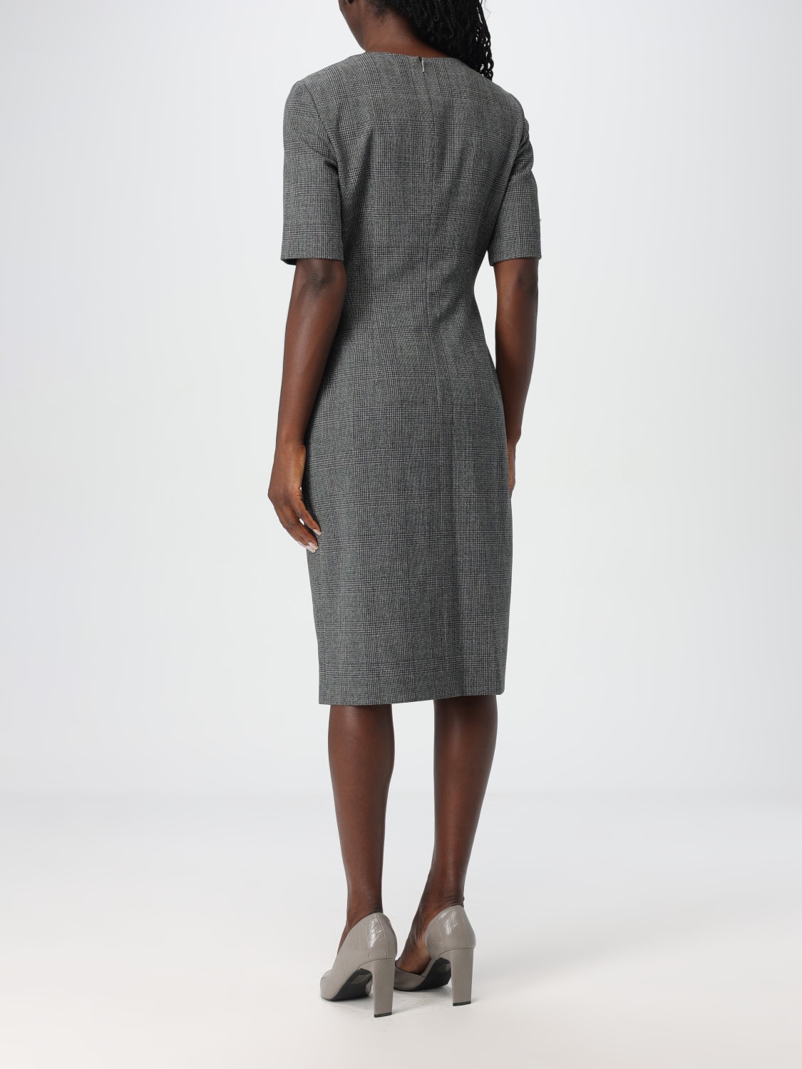 BOSS DRESS: Dress woman Boss, Grey - Img 2