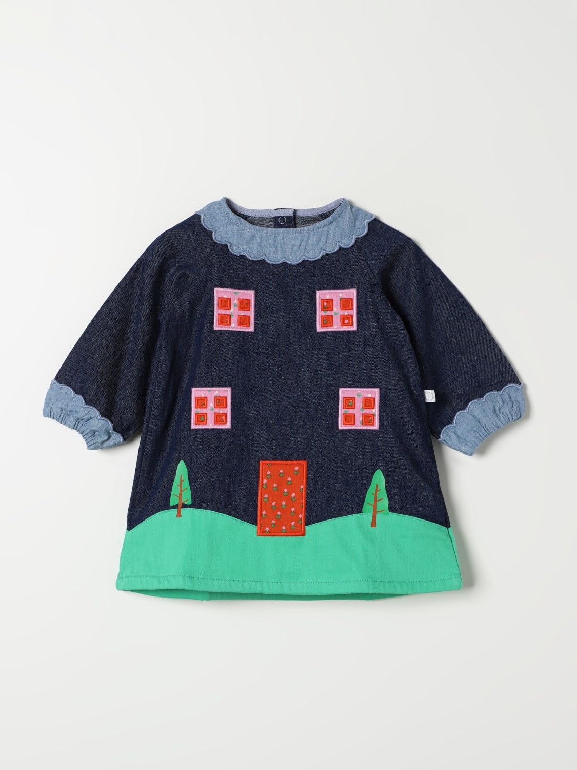 STELLA MCCARTNEY KIDS 롬퍼: 드레스 남아 Stella McCartney Kids, 블루 - Img 1