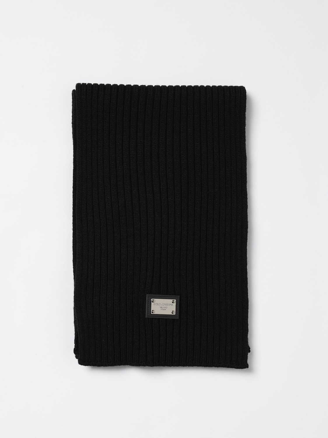 DOLCE & GABBANA BOY'S SCARF: Dolce & Gabbana boys' scarf, Black - Img 1