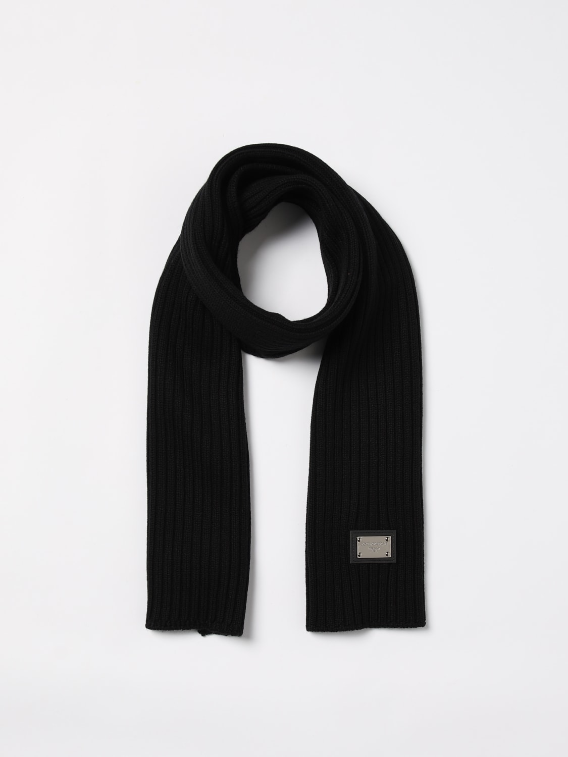 DOLCE & GABBANA BOY'S SCARF: Dolce & Gabbana boys' scarf, Black - Img 2