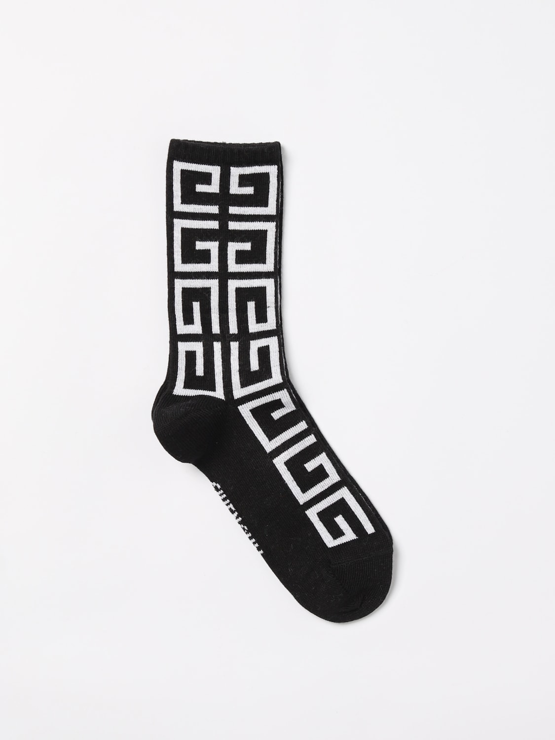 GIVENCHY CHAUSSETTES: Chaussettes enfant Givenchy, Noir - Img 1