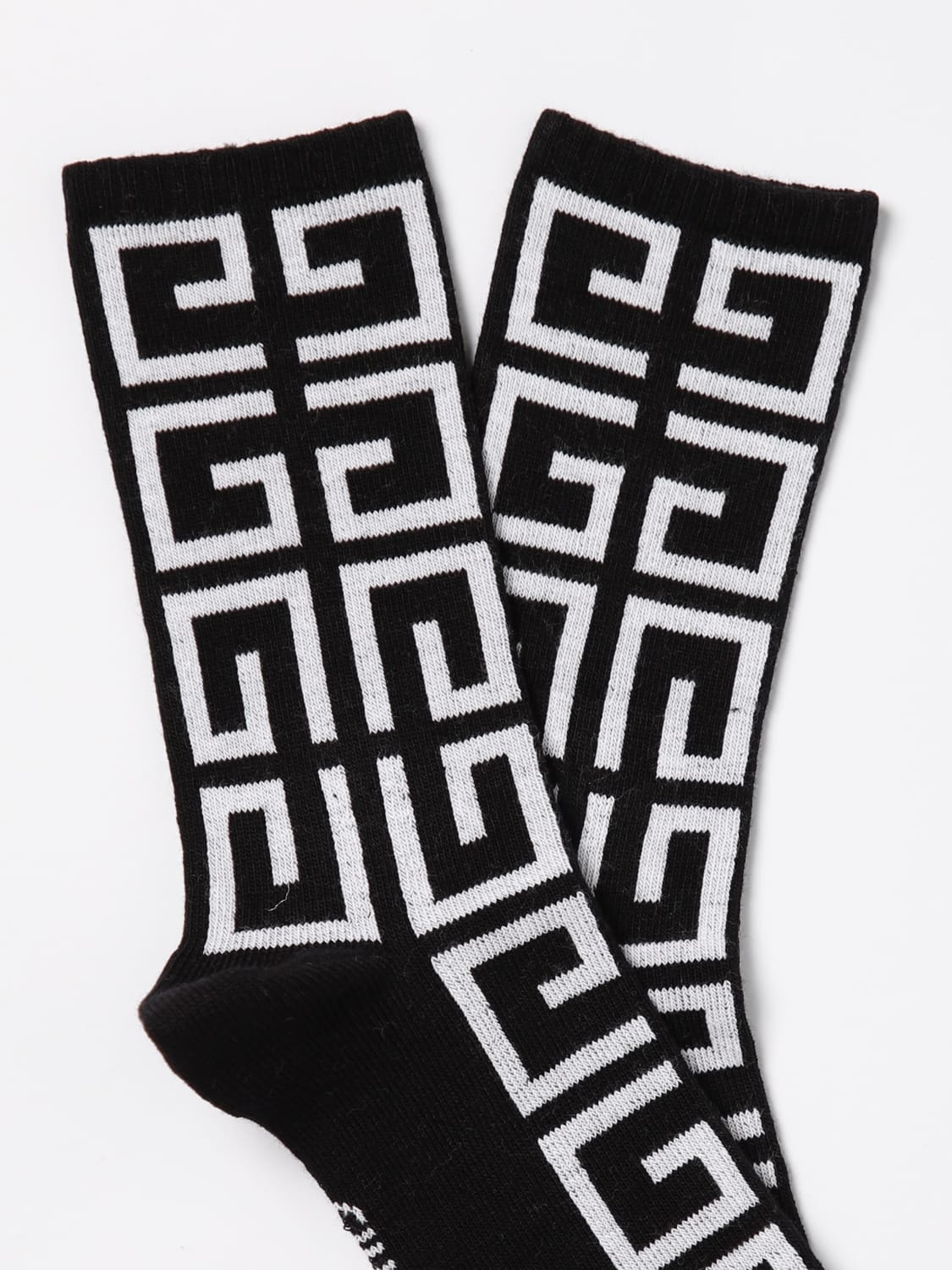 GIVENCHY CHAUSSETTES: Chaussettes enfant Givenchy, Noir - Img 2