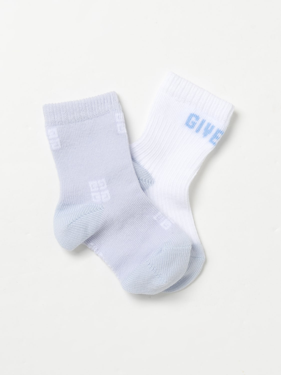 GIVENCHY SOCKEN BABY: Socken baby kinder Givenchy, Hellblau - Img 2