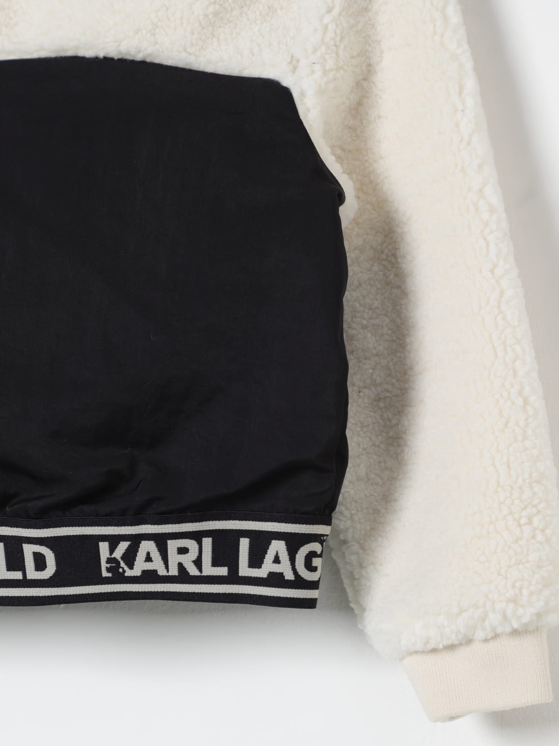 KARL LAGERFELD KIDS 스웨터: 수영복 남아 Karl Lagerfeld Kids, 블랙 - Img 3