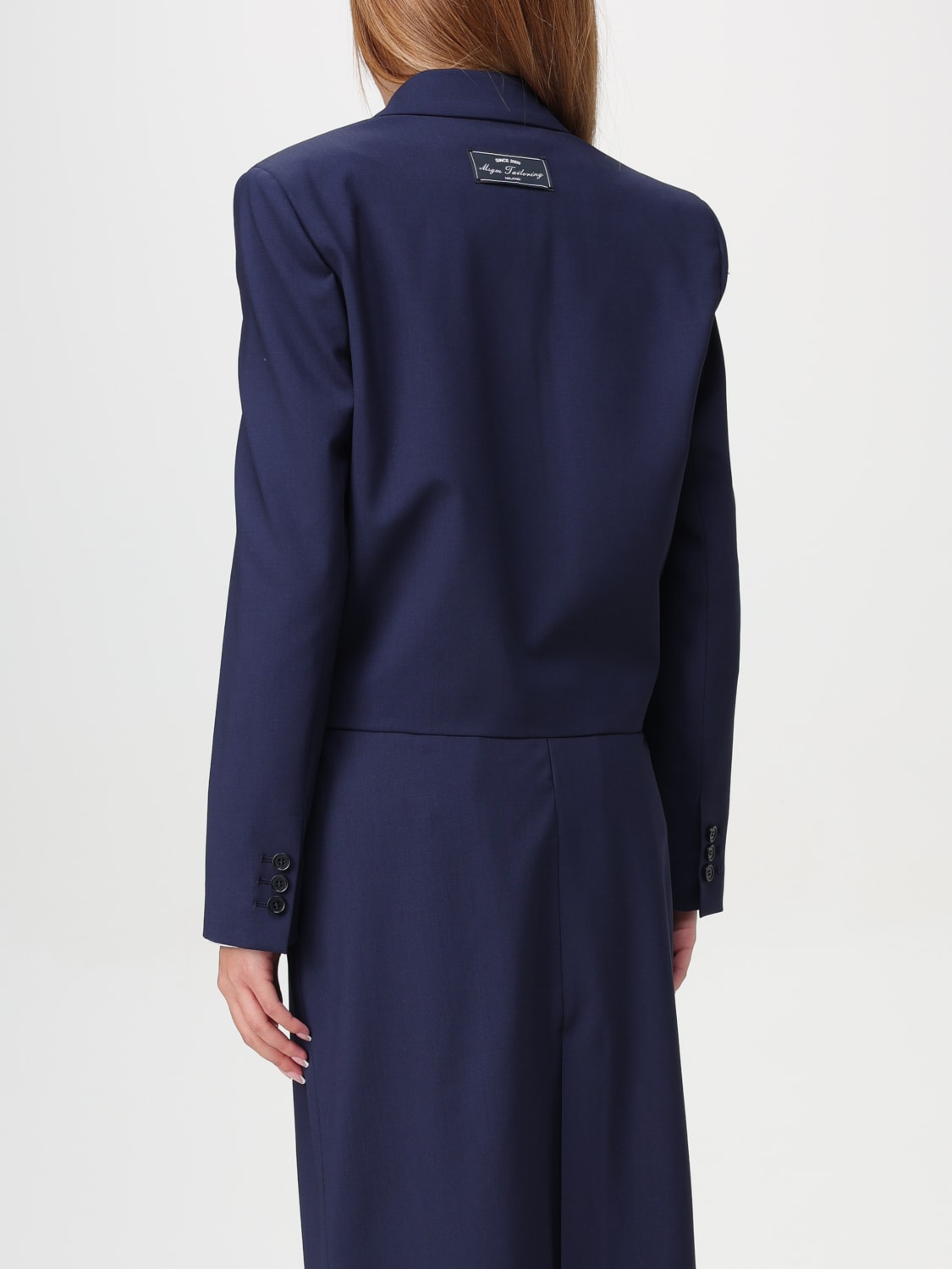 MSGM BLAZER: Jacket woman MSGM, Blue - Img 3