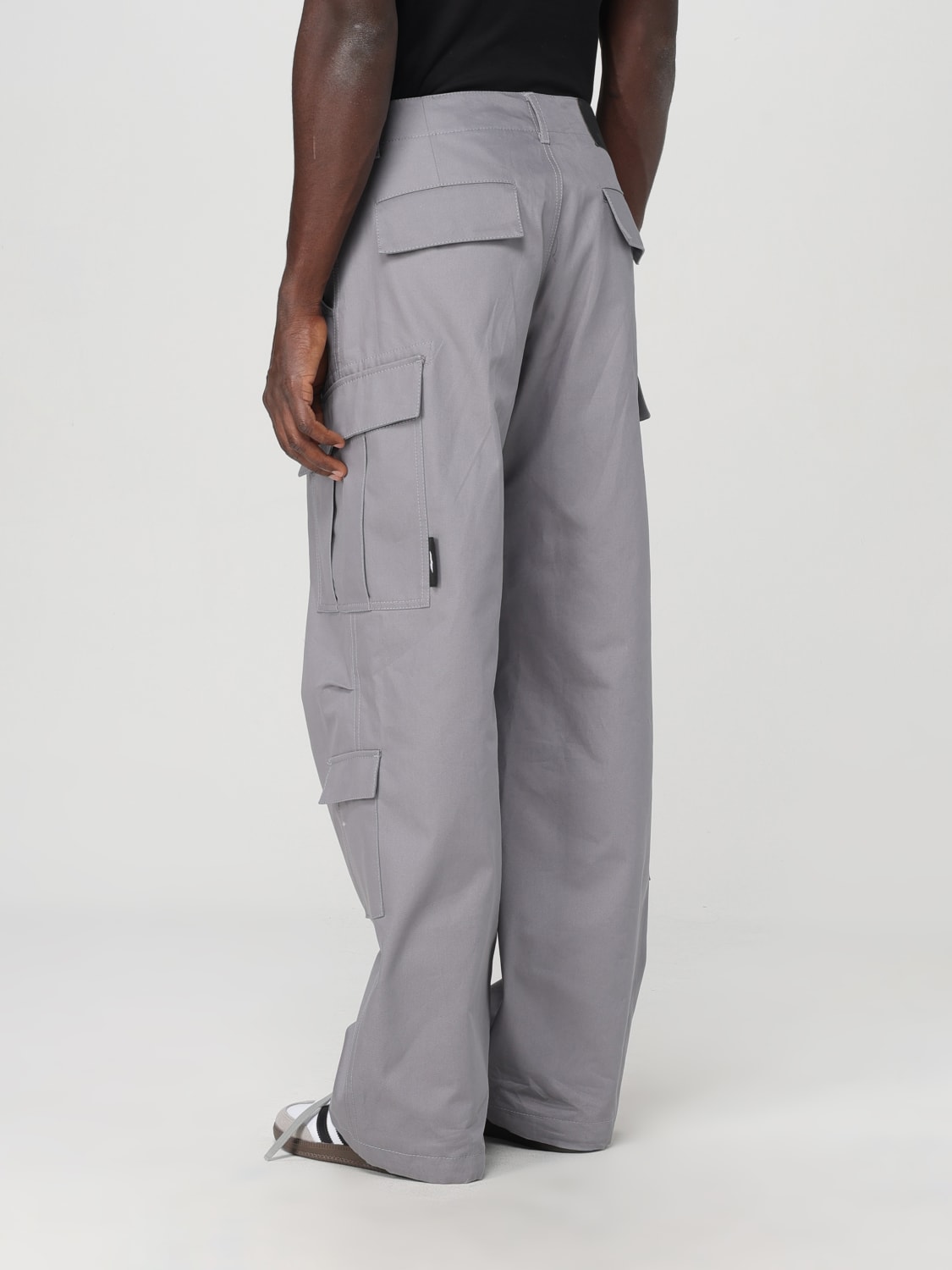 MSGM PANTS: Pants men MSGM, Grey - Img 2