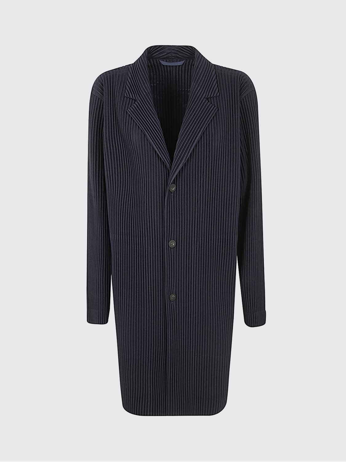HOMME PLISSE' ISSEY MIYAKE COAT: Coat men Homme Plisse' Issey Miyake, Navy - Img 1