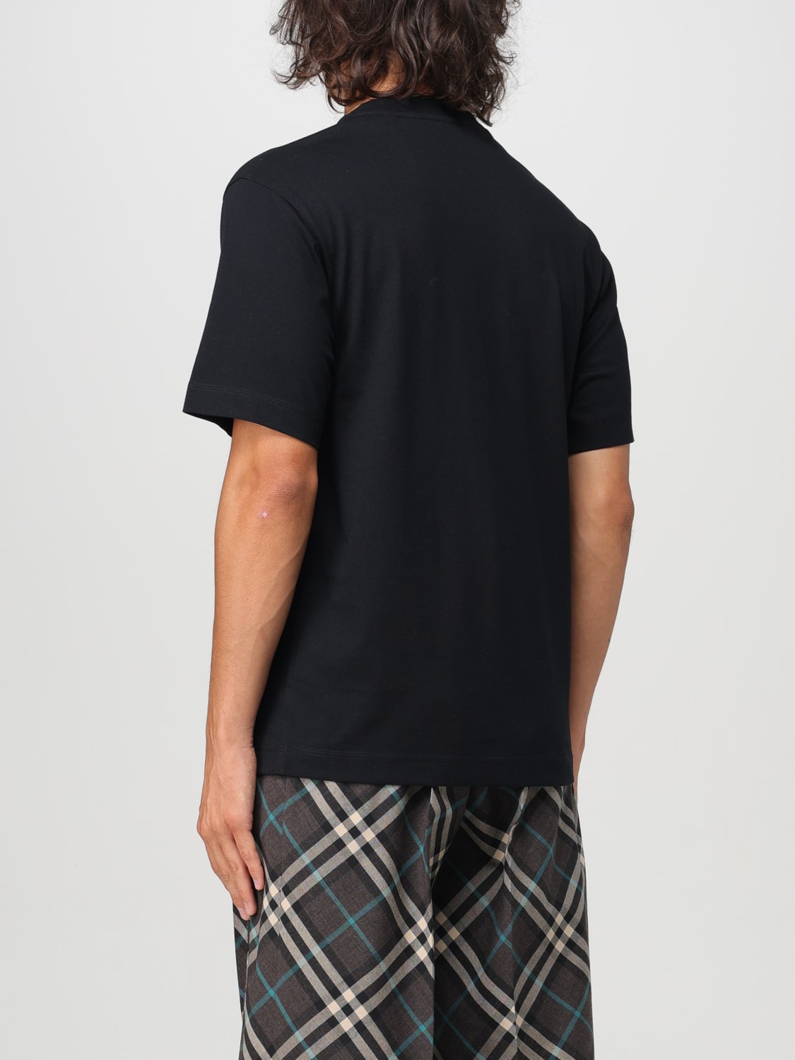 BURBERRY T-SHIRT: T-shirt herren Burberry, Schwarz - Img 3